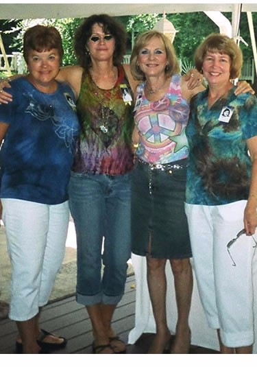 Elaine Young, Dana Robinson, Cherie Braunstein and Diane Burrell