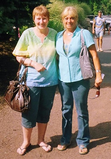 Kathy Roth and Barb Yeager (Class of 1972)
