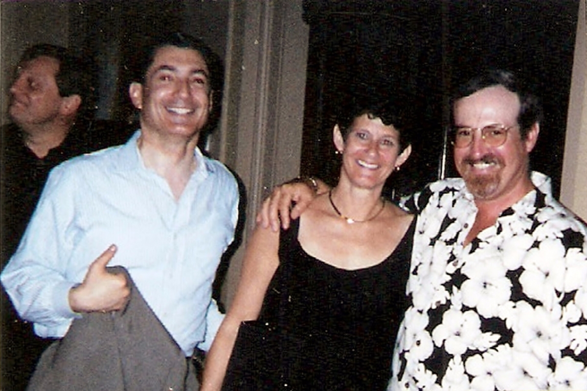 Bob Simon, Jan Bishop and Henry Fetterman