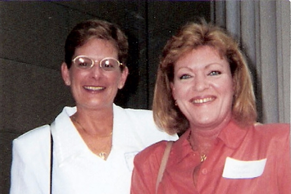 Debbie Werner and Cheryl Timmins