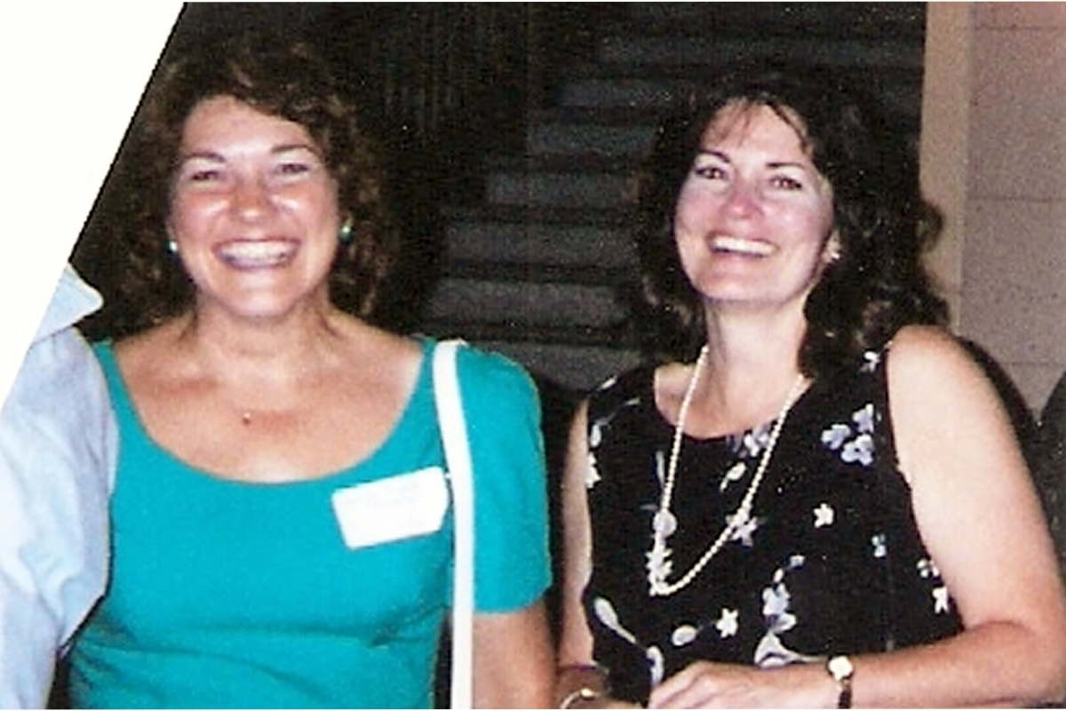 Luisa Suarez and Cathy Souilliard