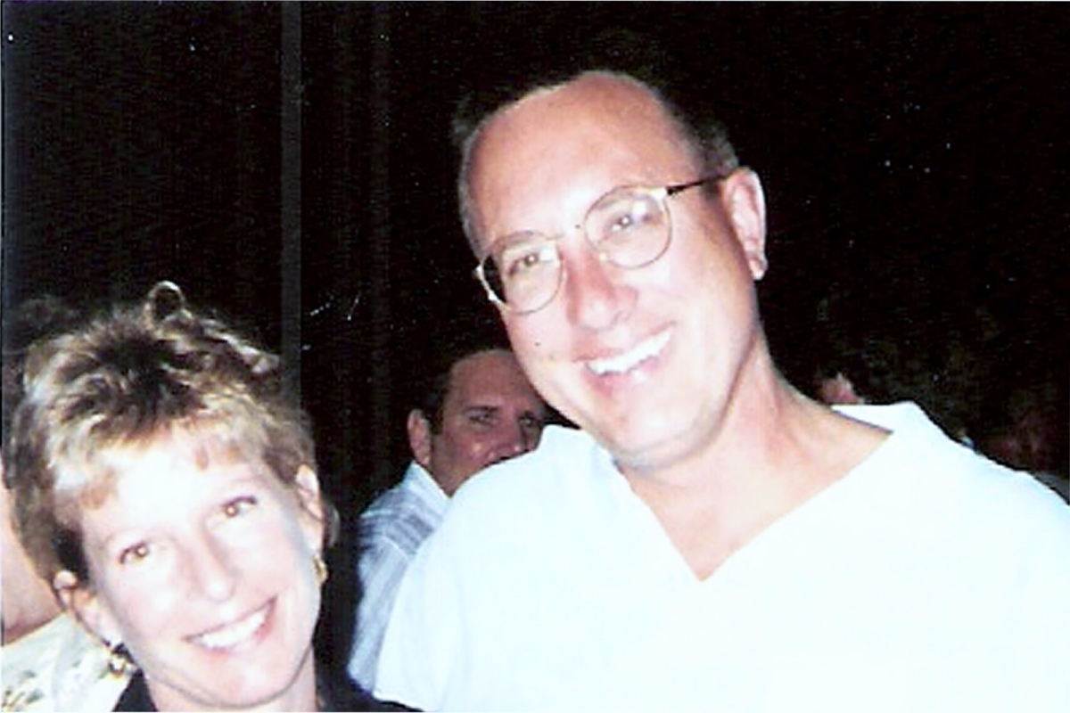 Nancy Holzman and brother Frank Holzman