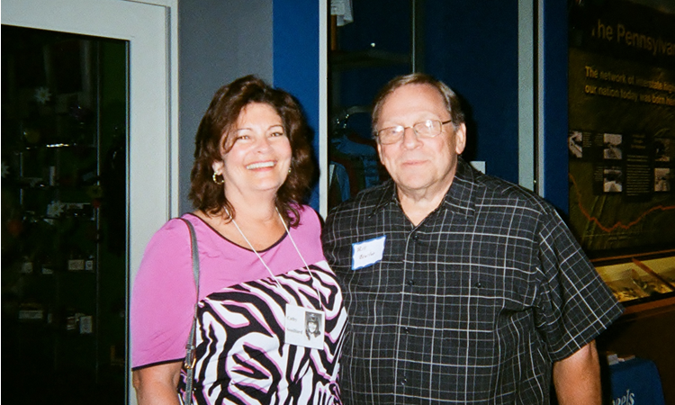Cathy Souilliard and husband Bill Bleiler (also WAHS).fw
